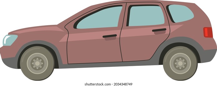 Diseño vectorial de ilustración de icono de automóvil