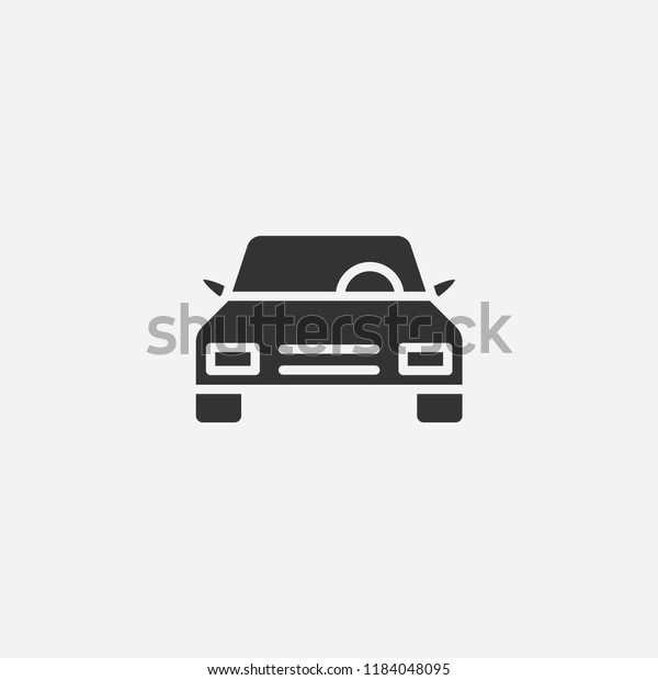 Car icon\
illustration,vector auto sign\
symbol