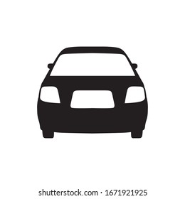 Car icon isolate on the white background. Ready to apply to your design. Vector illustration.