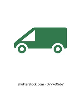 Car   icon,  isolated. Flat  design.