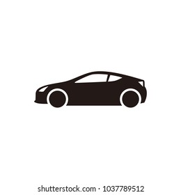 Car icon isolated on a white background