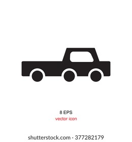 Car Icon Isolated On White Background