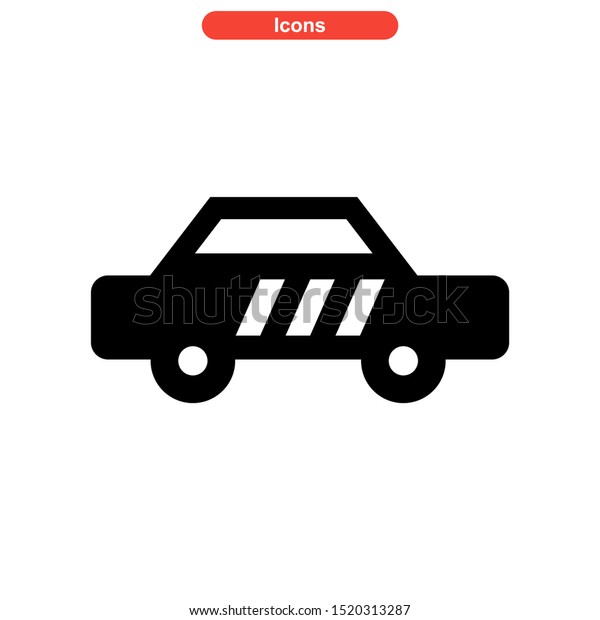 car icon isolated sign symbol vector
illustration - high quality black style vector
icons
