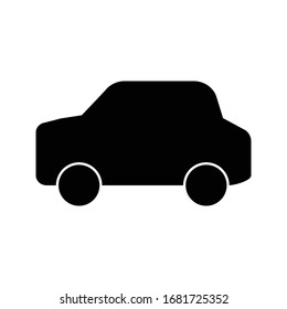 car icon isolated vector illustration