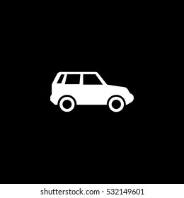 car icon, isolated, white background