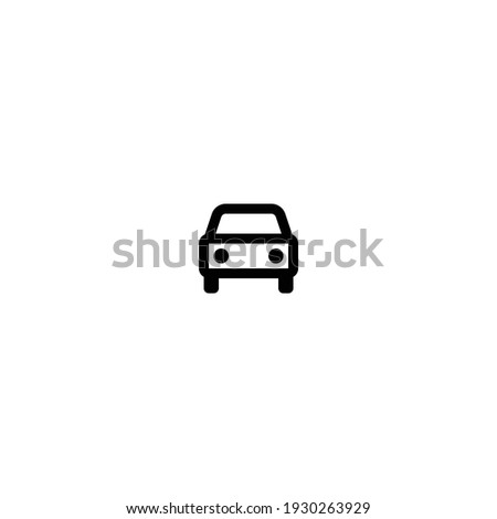 a car icon  isolated white background