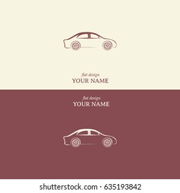 Car Icon. Line icon