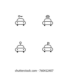 Car Icon Line