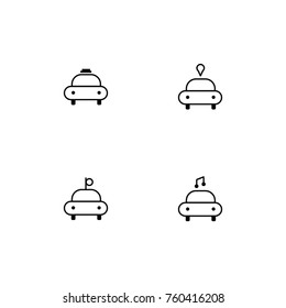 Car Icon Line