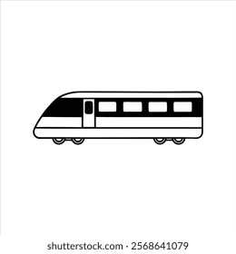 Car icon line art transportation Vector illustration design