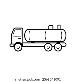 Car icon line art transportation Vector illustration design