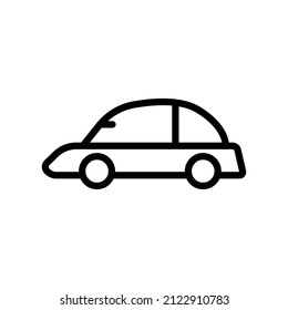 Car icon . line icon style. suitable for transportation symbol. simple design editable. Design template vector