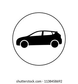 Car icon, logo