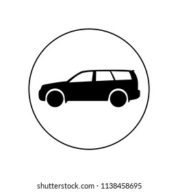 Car icon, logo