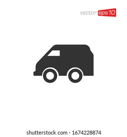 Car Icon Logo Design Vector
