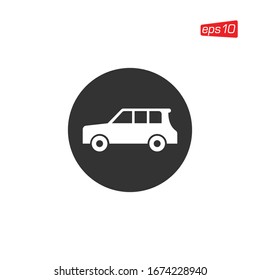 Car Icon Logo Design Vector