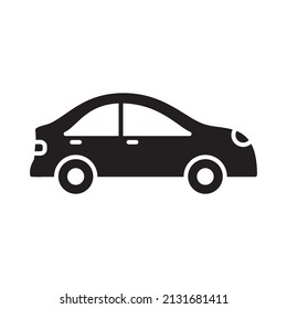 Ilustración de la plantilla del vector de diseño del logotipo del icono del coche
