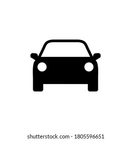 Car icon, logo isolated on white background