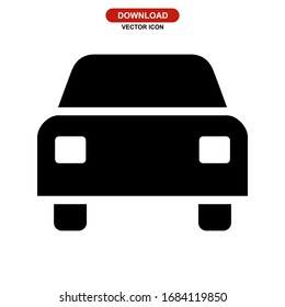 car icon or logo isolated sign symbol vector illustration - high quality black style vector icons
