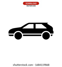 car icon or logo isolated sign symbol vector illustration - high quality black style vector icons
