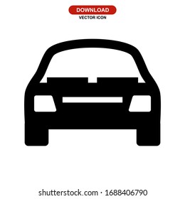 car icon or logo isolated sign symbol vector illustration - high quality black style vector icons

