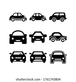 Car icon or logo isolated sign symbol vector illustration - Collection of high quality black style vector icons
