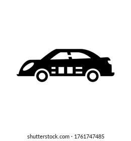 Car icon or logo isolated sign symbol vector illustration - high quality black style vector icons
