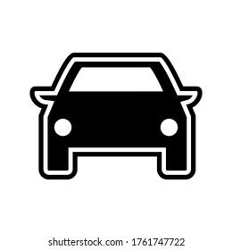 Car icon or logo isolated sign symbol vector illustration - high quality black style vector icons
