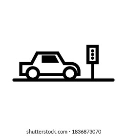 Car icon or logo isolated sign symbol vector illustration - high quality black style vector icons
