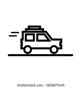 Car icon or logo isolated sign symbol vector illustration - high quality black style vector icons
