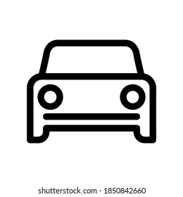 car icon or logo isolated sign symbol vector illustration - high quality black style vector icons
