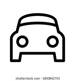 car icon or logo isolated sign symbol vector illustration - high quality black style vector icons
