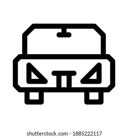 car icon or logo isolated sign symbol vector illustration - high quality black style vector icons
