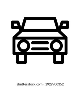 car icon or logo isolated sign symbol vector illustration - high quality black style vector icons
