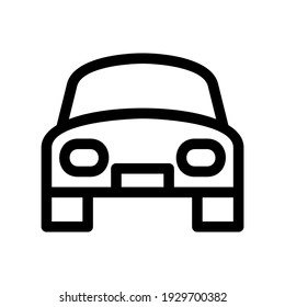 car icon or logo isolated sign symbol vector illustration - high quality black style vector icons
