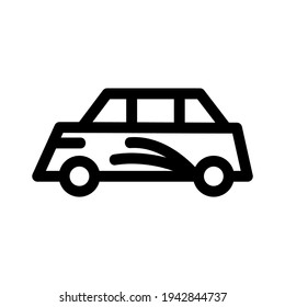 car icon or logo isolated sign symbol vector illustration - high quality black style vector icons
