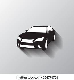 Car  icon logo symbol - vector illustration