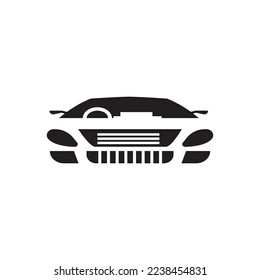 car icon logo vector abstract illustration design