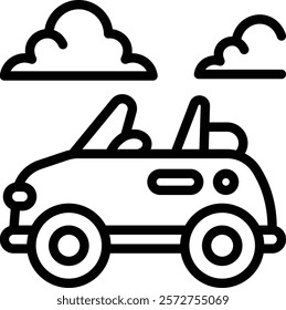Car Icon. Mini Car Icon