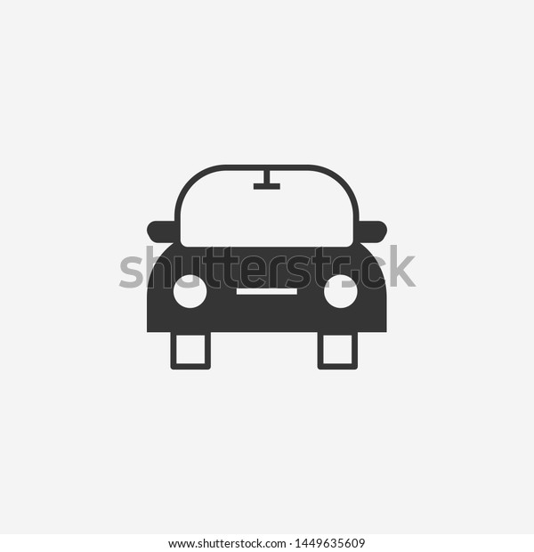 Car\
icon. New trendy car icon vector symbol\
illustration.