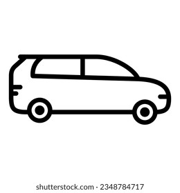 car icon on transparent background