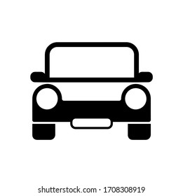 car icon on white background