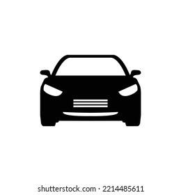 Car icon. Car icon on a white background. illustration.