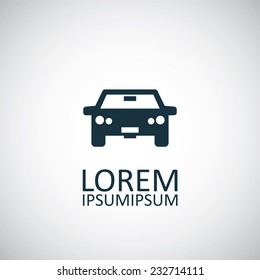 car icon on white background 