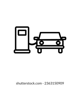 car icon on a white background