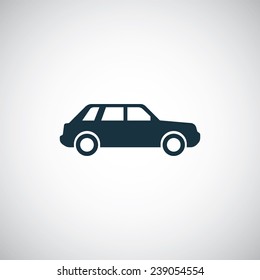 car icon on white background 