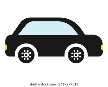 Car icon. Car icon on a white background.