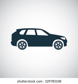 car icon, on white background
