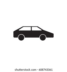 car icon on the white background