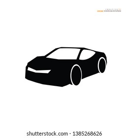car icon  on white background.vector illustration.        